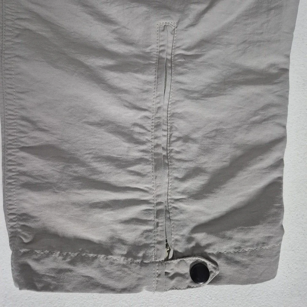 The North Face Pants Womens L Gray Stretch Convertible‎ Zip Ankle Hiking Outdoor - Picture 4 of 9